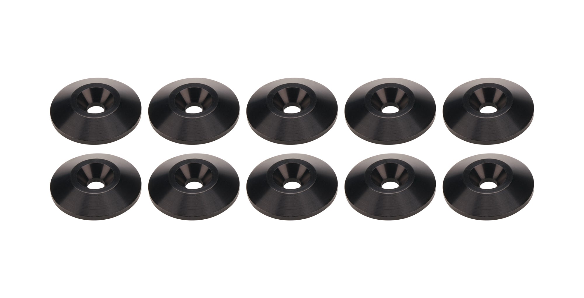 Countersunk Washer Black #10 10pk