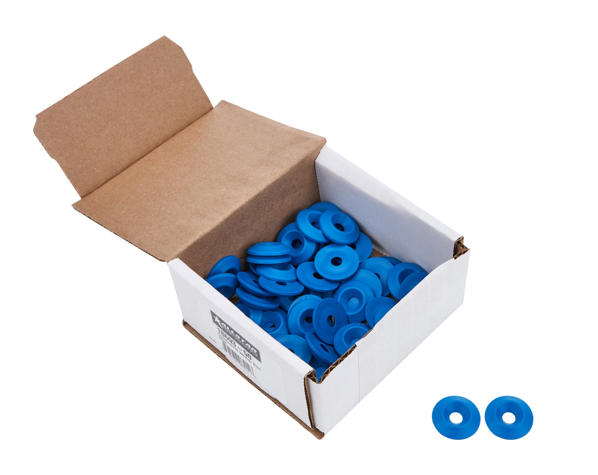 Countersunk Washer Blue 50pk