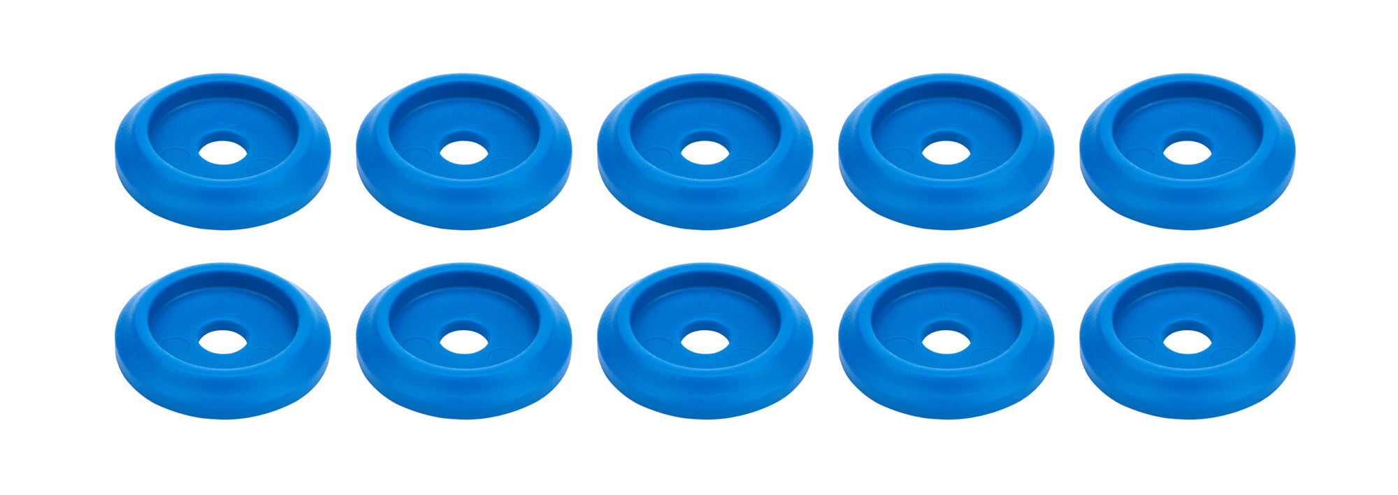 Body Bolt Washer Plastic Blue 10pk