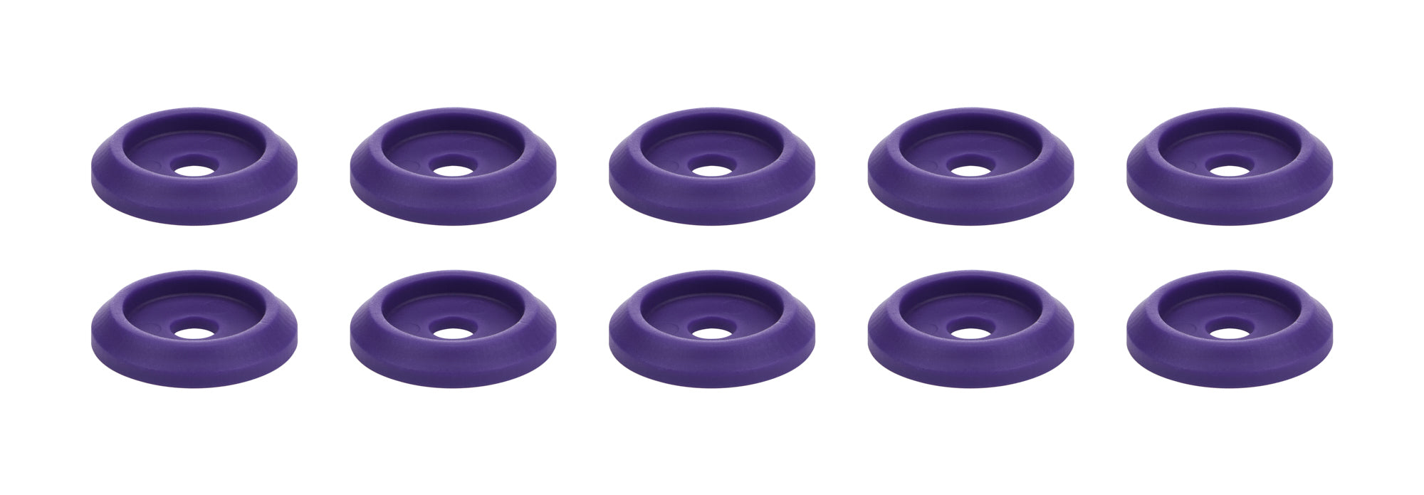 Body Bolt Washer Plastic Purple 10pk