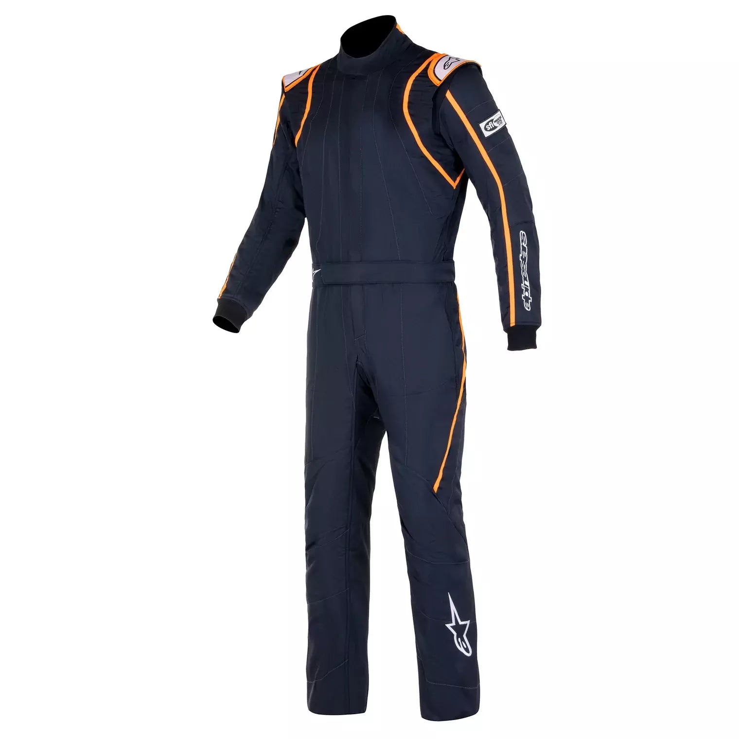 Suit GP Race V2 Black / Orange X-Large