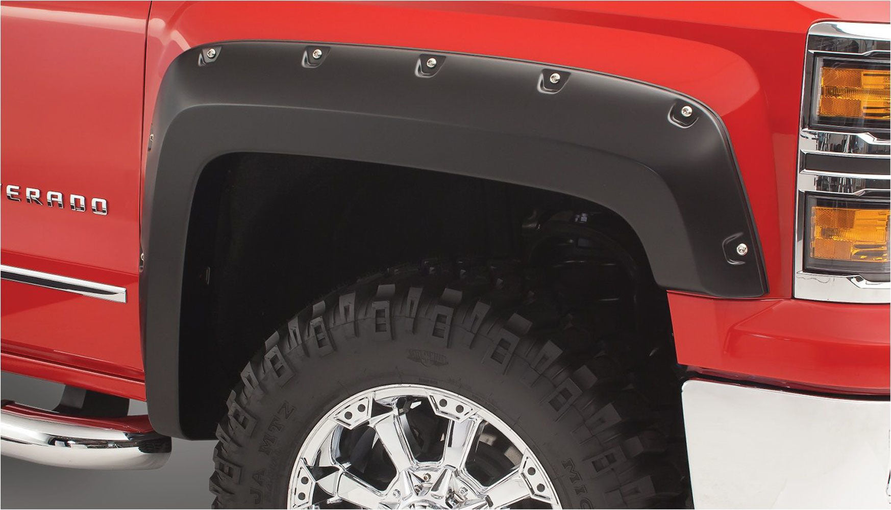 14-   GM Silverado 1500 Pocket Style Flares 4Pcs