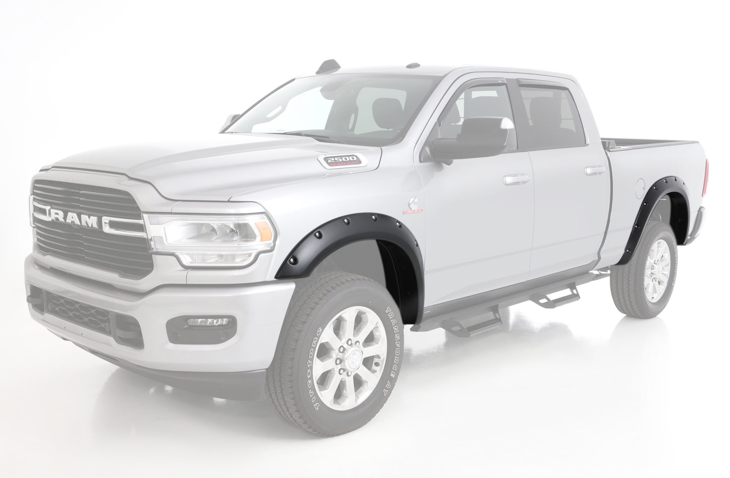 19-   Dodge Ram 2500 Deb ossed Style Flares 4pc.