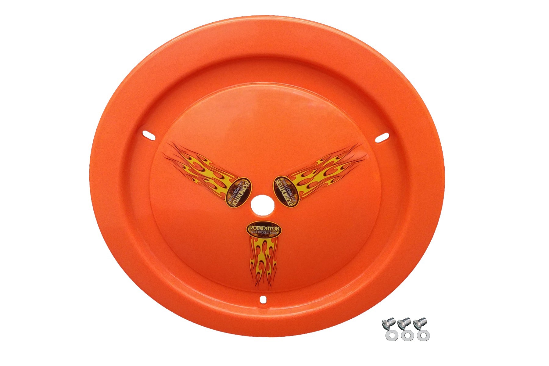 Wheel Cover Dzus-On Fluo Orange