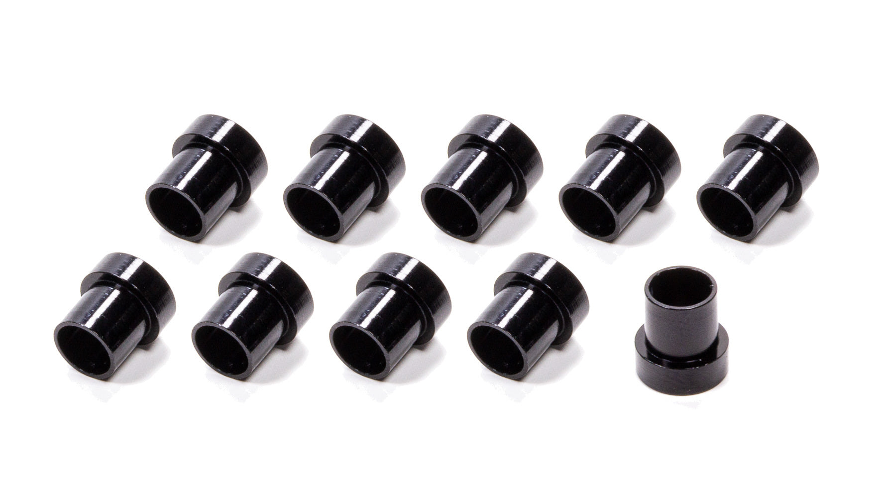 #4 Alum Tube  Sleeves (10pk) Black