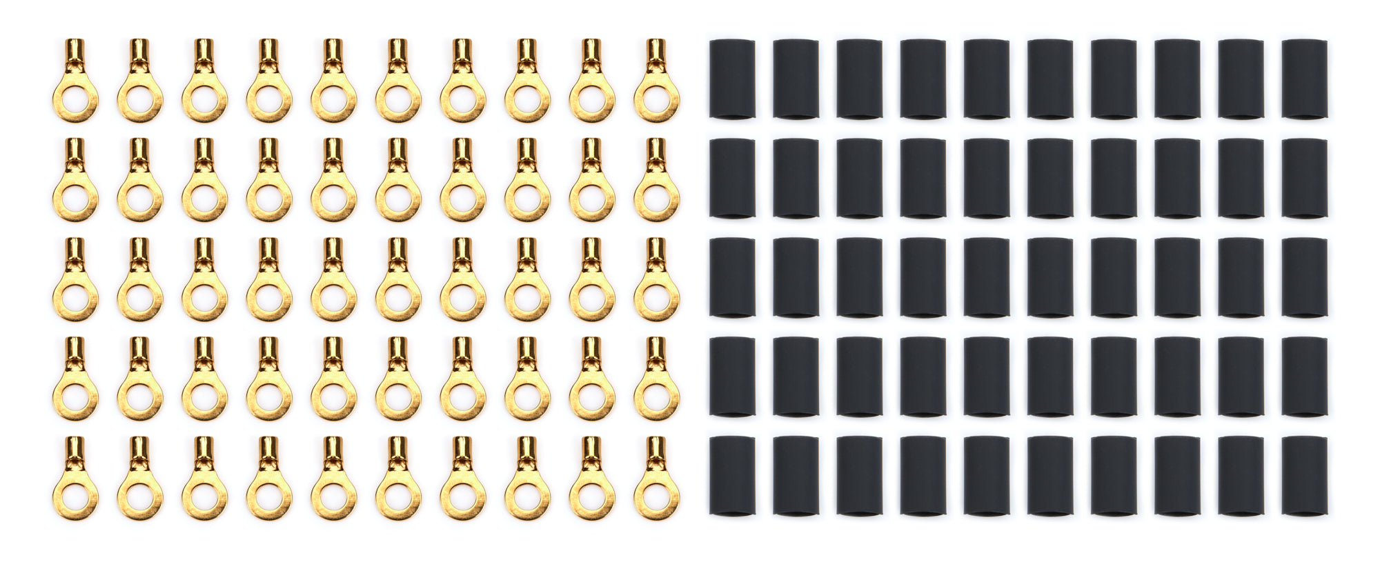 Ring Terminal #10 14-16 Ga w/Heat Shrink 50pk