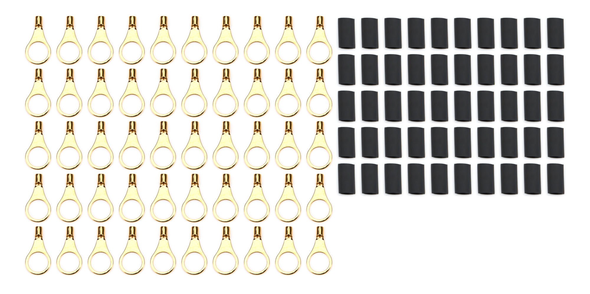 Ring Terminal 3/8in 14- 16 Ga w/Heat Shrink 50pk