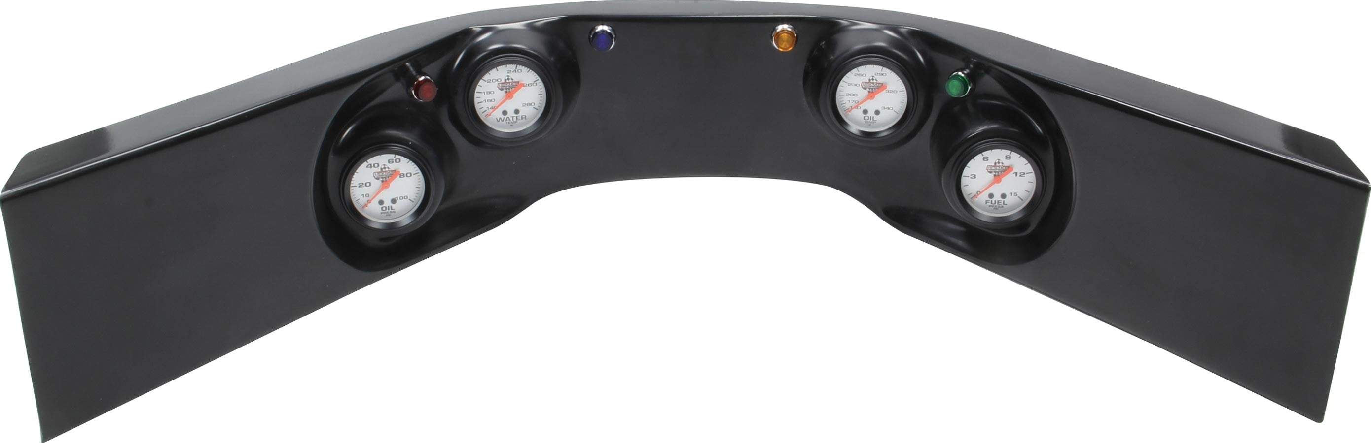 4-Gauge Molded Dash OP/ WT/OT/FP Black