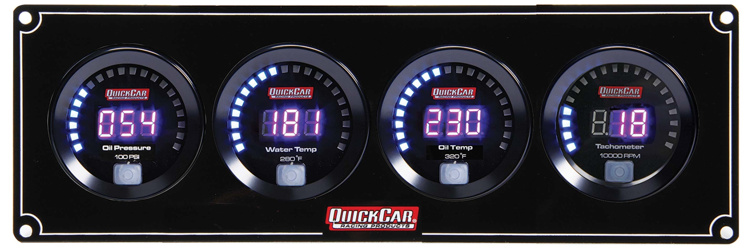 Digital 3-1 Gauge Panel OP/WT/OT w/Tach