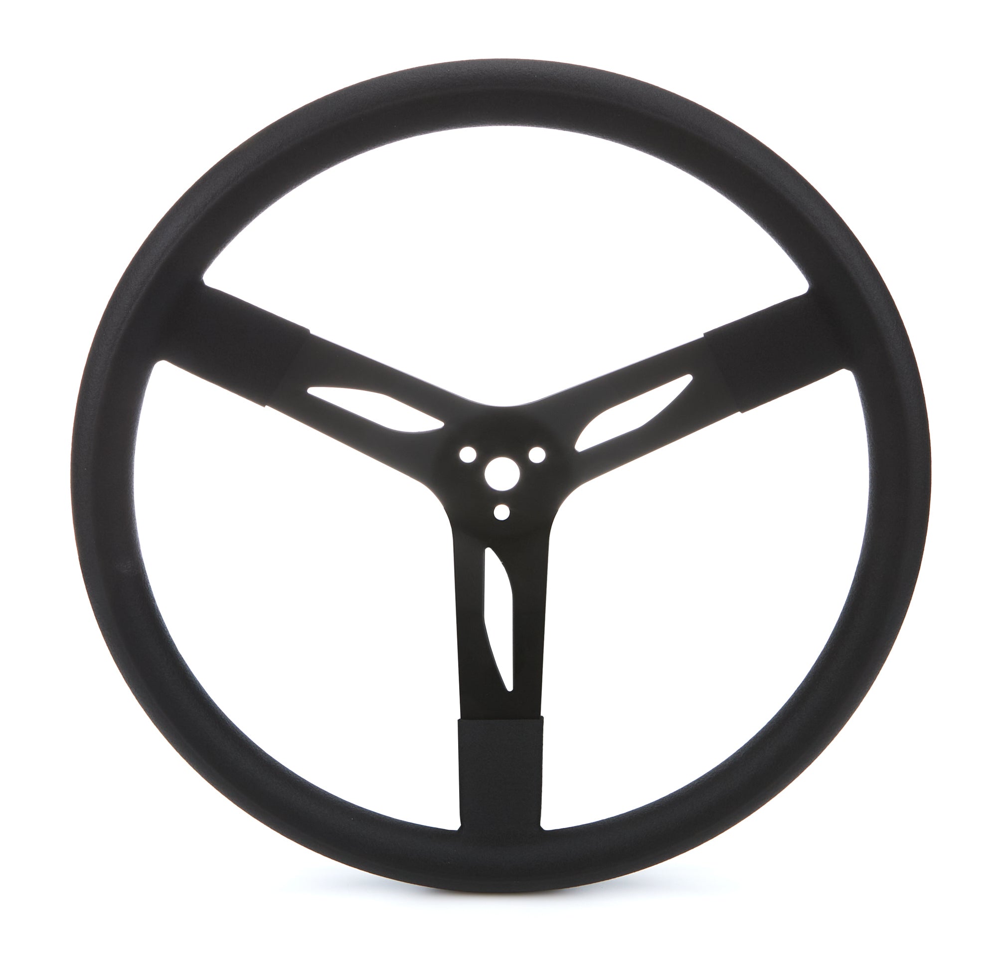 17in Steering Wheel Steel Black