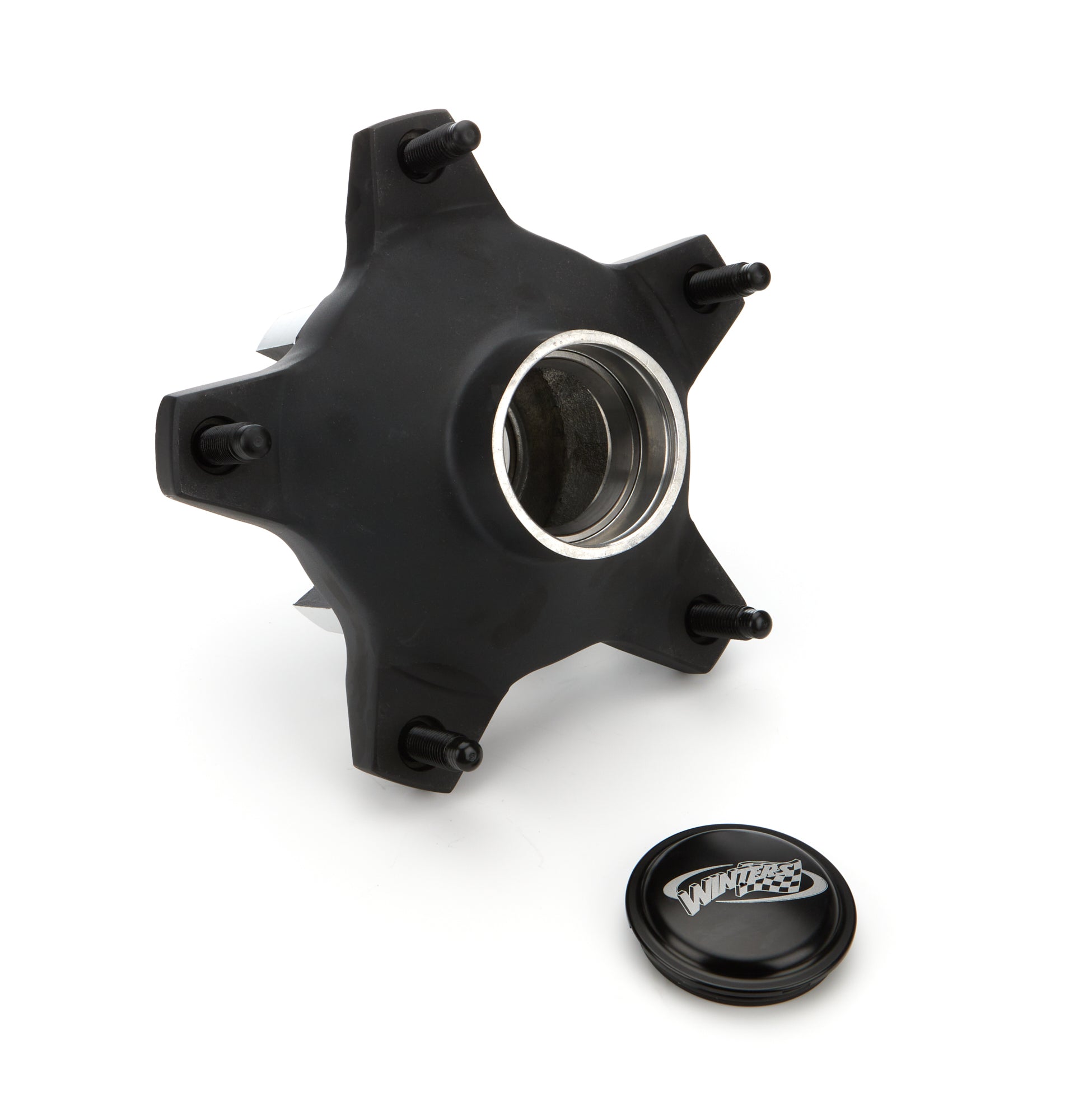 Hub  Front Wide 5  Black Cap