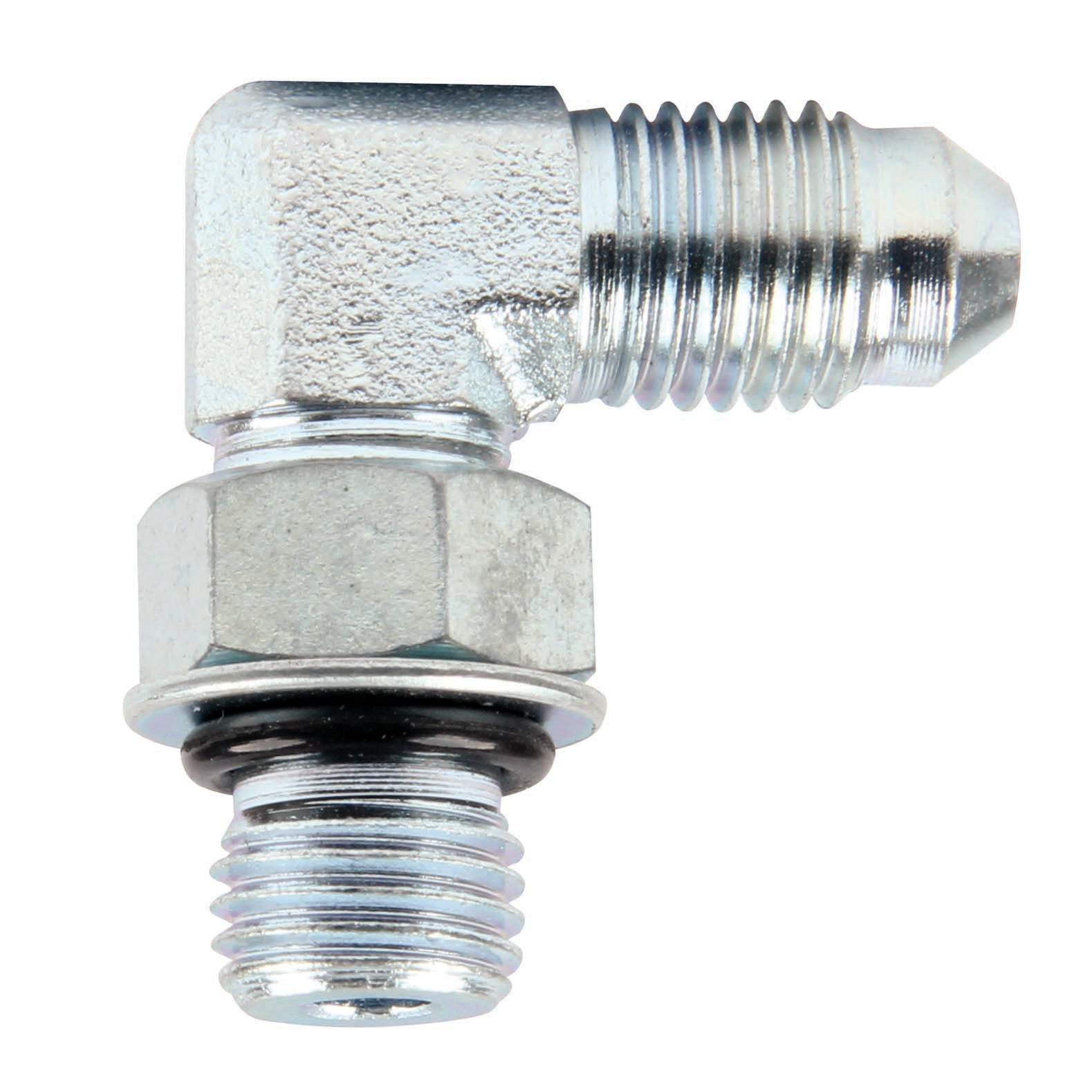 Adapter Fittings -4 to 7/16-20 90 Degree 2pk